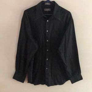 Crazy Horse: Claiborne-Black-Button Down Shirt